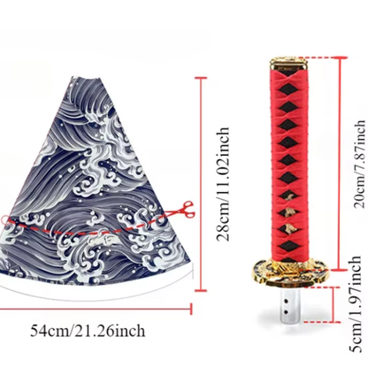 Katana para Coche estilo Tuning Japonés